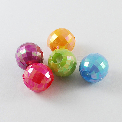 Opaque Acrylic Beads SACR-R697-M58-1