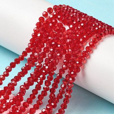 Transparent Glass Beads Strands EGLA-A035-T3mm-D07-1