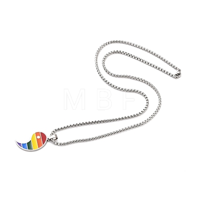 Rainbow Pride Necklace STAS-M292-03P-1