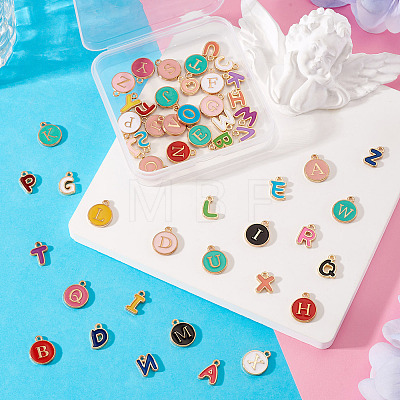Alloy Enamel Charms ENAM-TA0003-59-1