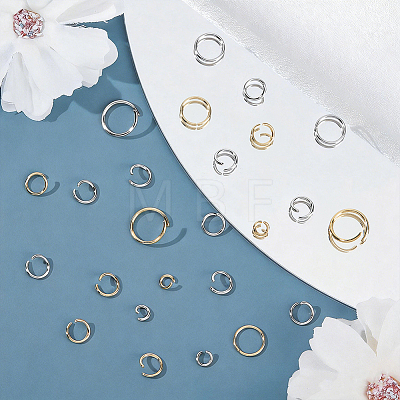 900Pcs 8 Styles 304 Stainless Steel Jump Rings STAS-BBC0010-64-1