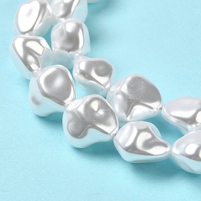 ABS Plastic Imitation Pearl Beads Strands KY-F021-03-1-1