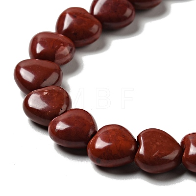 Natural Red Jasper Beads Strands G-B022-07B-1