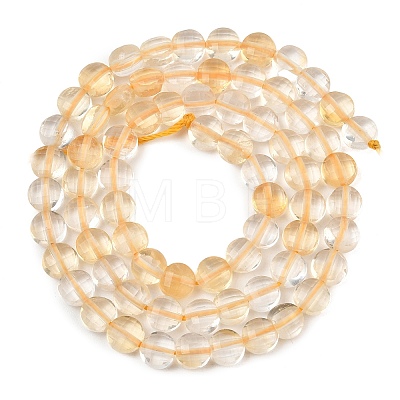Natural Lemon Quartz(Heated) Beads Strands GG-NH0007-E01-01-1