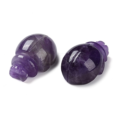 Natural Amethyst  Carved Healing Figurines G-B062-02C-1