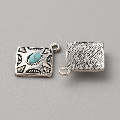 Tibetan Style Alloy Pendants TIBEP-CJC0002-11A-1