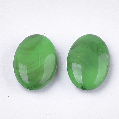 Acrylic Beads OACR-S029-017-1