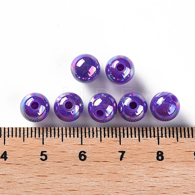 Opaque Acrylic Beads MACR-S370-D8mm-31-1