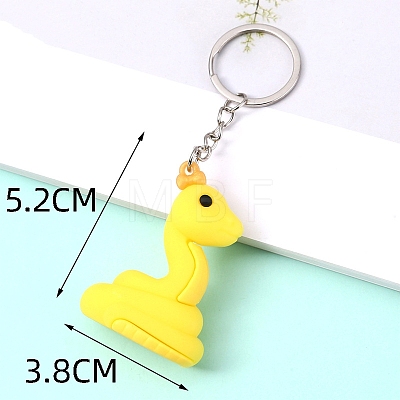 Snake PVC Bag Keychain PW-WGFF96A-03-1