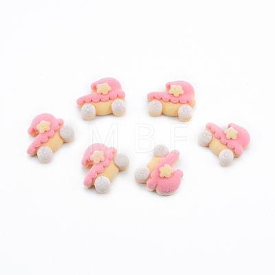 Opaque Resin Cabochons RESI-T053-13-1