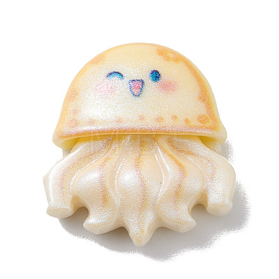 Ocean Theme Opaque Resin Sea Animal Cabochons LS-RESI-D071-01F-1