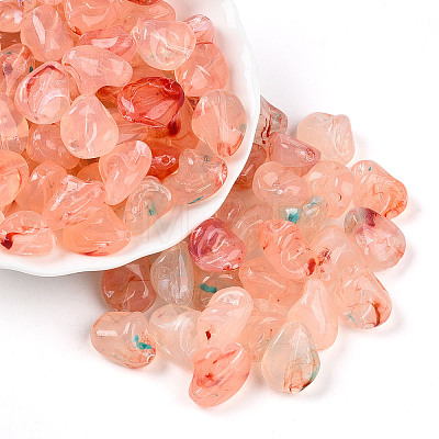 Transparent Acrylic Beads TACR-T028-44B-1