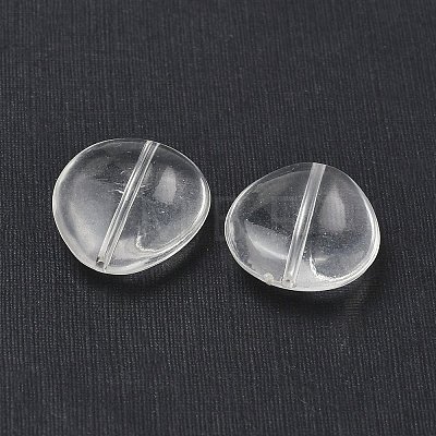 Teardrop Transparent Acrylic Beads X-TACR-R122-A01-1