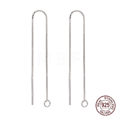 925 Sterling Silver Ear Stud Findings STER-I014-01S-A-1