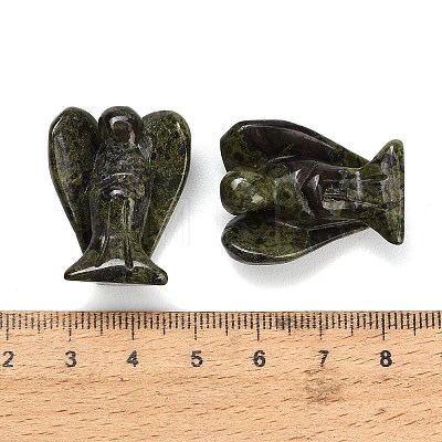 Natural Dragon Blood Gemstone Carved Angle Figurines GG-CBA8396-A07-1