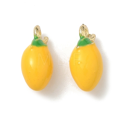 Alloy Enamel Pendants FIND-G108-03A-G-1