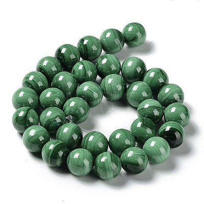 Natural Malachite Beads Strands G-F571-27AB1-3mm-1