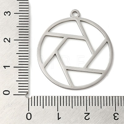 Non-Tarnish 201 Stainless Steel Pendants STAS-B049-20P-1