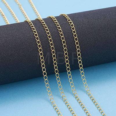 Brass Twisted Chains CHC-Q001-02G-1
