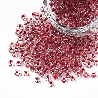 8/0 Transparent Glass Seed Beads SEED-F003-03B-03-1