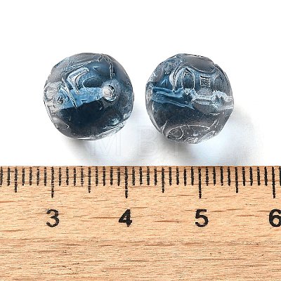 Transparent Glass Beads GLAA-A012-02D-1