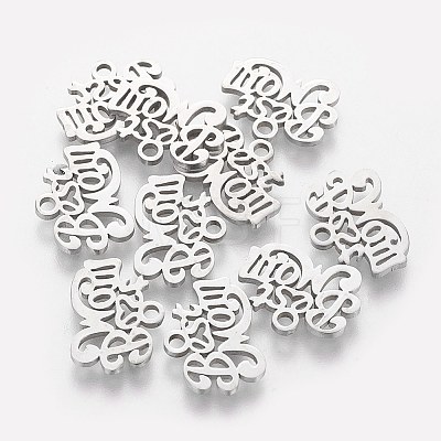 Tarnish Resistant Mother's Day Theme LS-STAS-Q201-T204-1