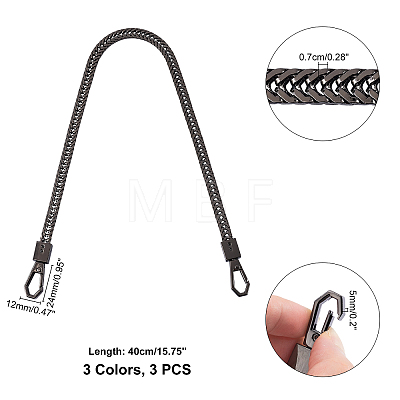  Iron Snake Chain Bag Handles IFIN-PH0001-26-1