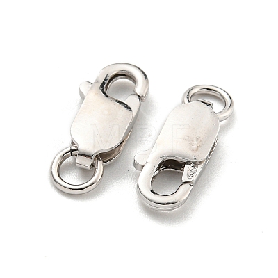 925 Sterling Silver Lobster Claw Clasps STER-C005-07P-1