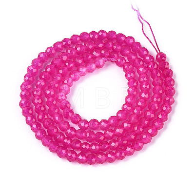 Imitation Jade Glass Beads Strands GLAA-T028-3mm-11I-1