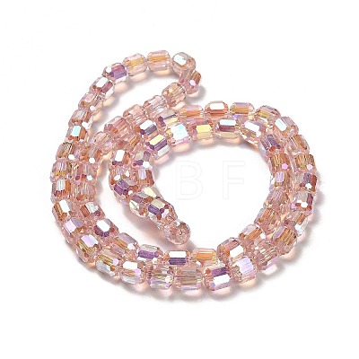 Electroplate Glass Beads X1-EGLA-D030-19O-1