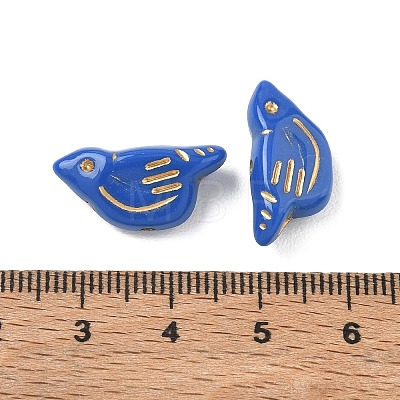 Plating Opaque Acrylic Beads AC-CBA6852-02-1