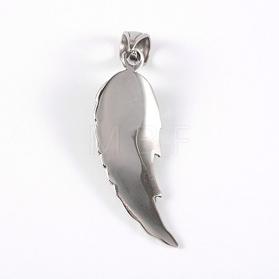 316 Surgical Stainless Steel Pendants STAS-E070-05-1