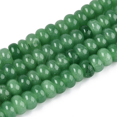 Dyed Natural White Jade Beads Strands G-T139-59A-11-1