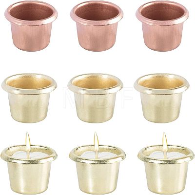 Iron Candle Cups AJEW-AM0001-02-1