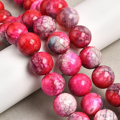 Natural Agate Beads Strands G-Z145-B01-14mm-C-1