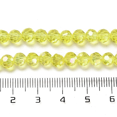 Transparent Glass Beads EGLA-A035-T6mm-B03-1