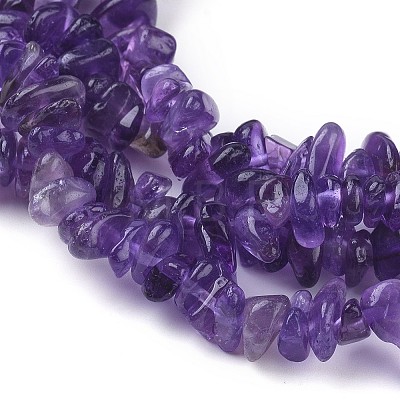 Natural Amethyst Beads Strands X-F014-1