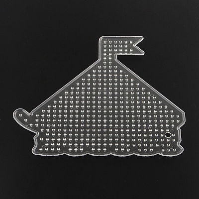 House ABC Plastic Pegboards used for 5x5mm DIY Fuse Beads X-DIY-Q009-45-1