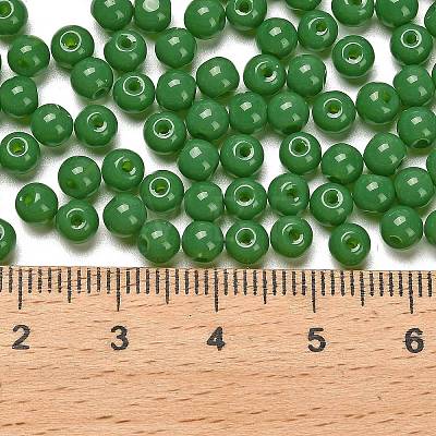 Opaque Colours Glass Seed Beads SEED-C001-02B-10-1