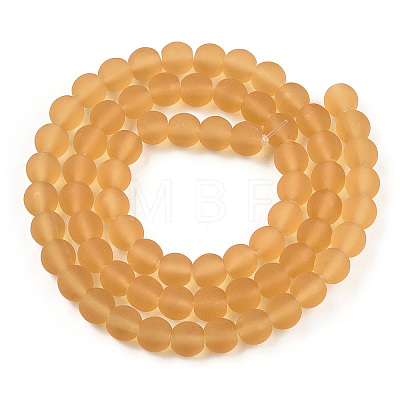 Transparent Glass Beads Strands LS-GLAA-T032-T6mm-MD08-1