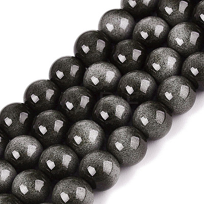 Imitation Tiger Eye Glass Beads Strands GLAA-Q106-03A-B01-1