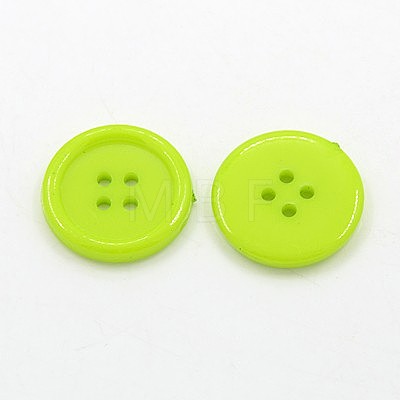 Acrylic Sewing Buttons BUTT-E076-F-05-1