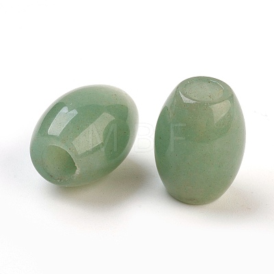 Natural Green Aventurine European Beads G-F580-A05-1
