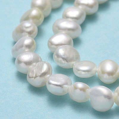 Natural Cultured Freshwater Pearl Beads Strands PEAR-A005-05D-01-1