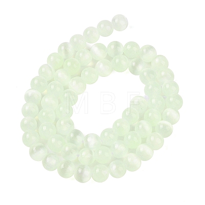 Natural Selenite Beads Strands G-C142-01A-11-1