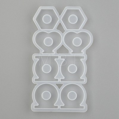 Geometric Straw Topper Silicone Molds Decoration DIY-J003-16-1