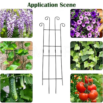 Iron Garden Trellis AJEW-G074-01EB-1