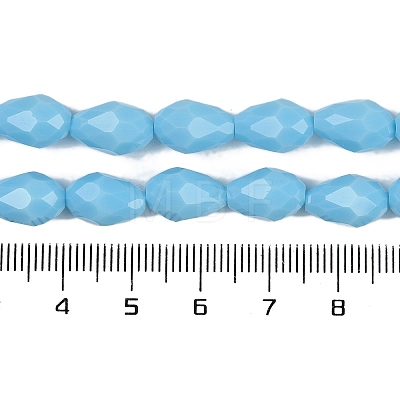 Opaque Solid Color Beads Strands EGLA-N013-P6mm-D10-1