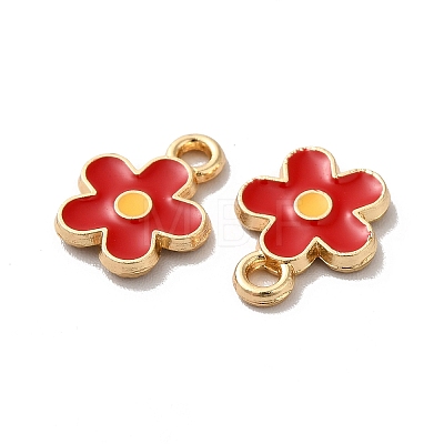 Alloy Enamel Charms ENAM-D043-02G-03-1