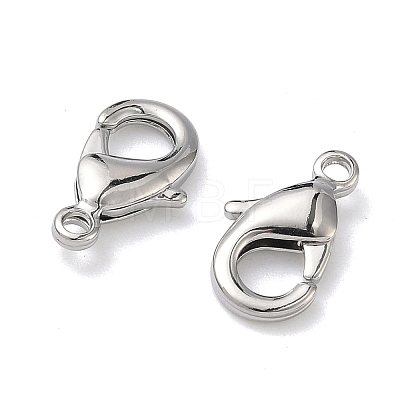 Brass Lobster Claw Clasps KK-H256-03P-01-1